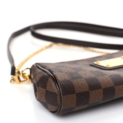 Louis Vuitton Damier Ebene Eva Clutch 7 of 8