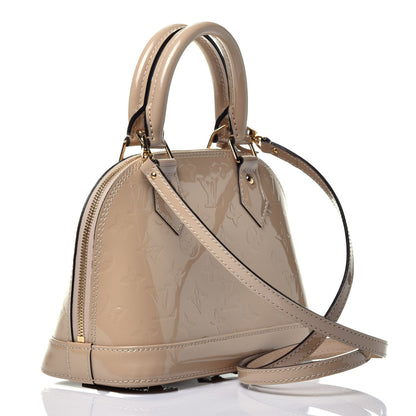 Louis Vuitton Vernis Alma BB Dune 3 of 10