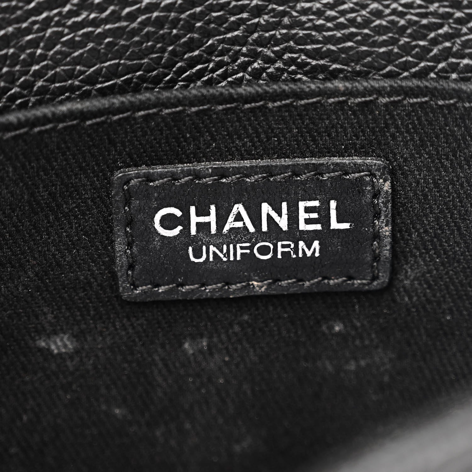 Chanel Grained Calfskin Quilted 2.55 Reissue Flap Belt Bag Clutch Black 6 of 13