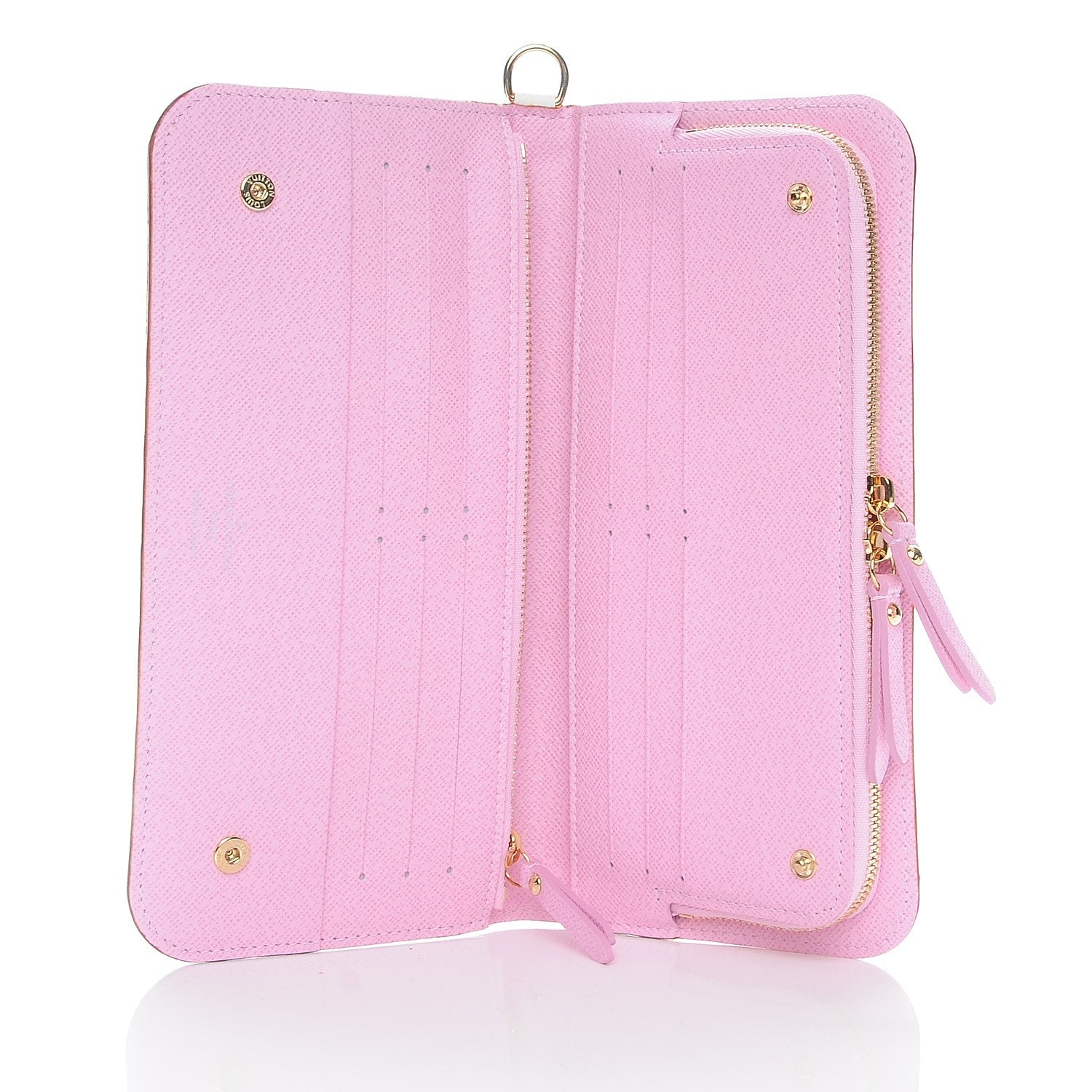 Louis Vuitton Monogram Multicolor Insolite Wallet White Litchi 5 of 8