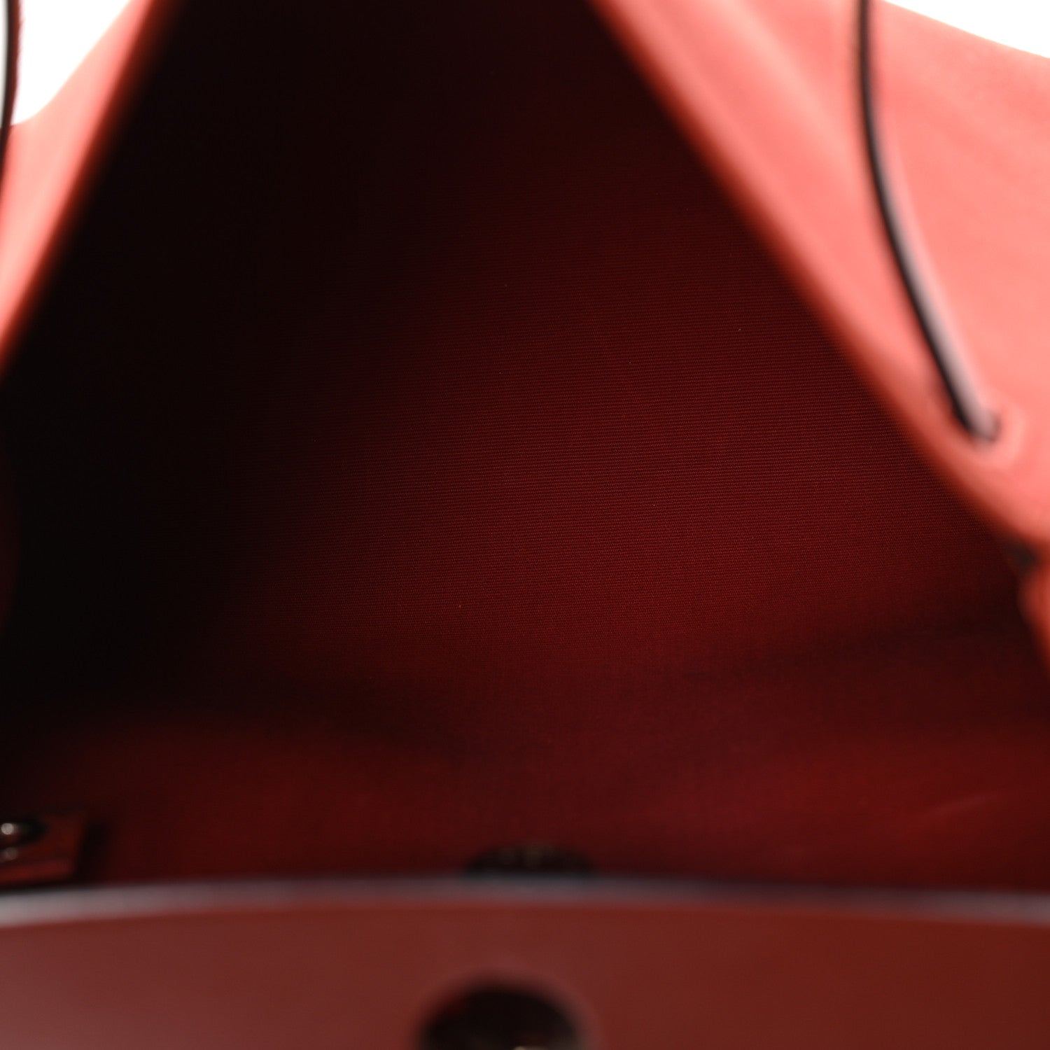 Hermes Vache Hunter Toile Herbag Zip 31 PM Rouge H Brique 6 of 11