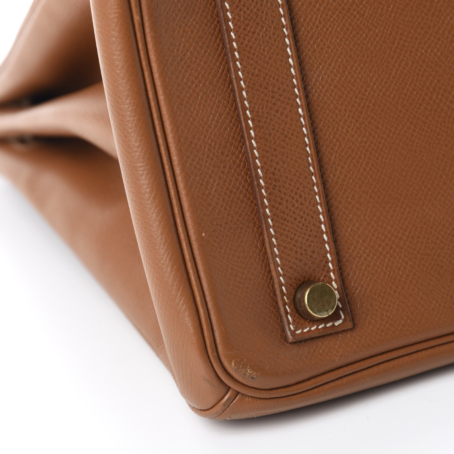 Hermes Courchevel HAC Birkin 32 Gold 25 of 26