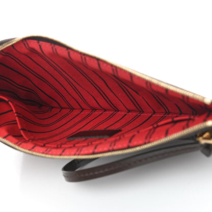 Louis Vuitton Damier Ebene Neverfull MM GM Pochette 5 of 9