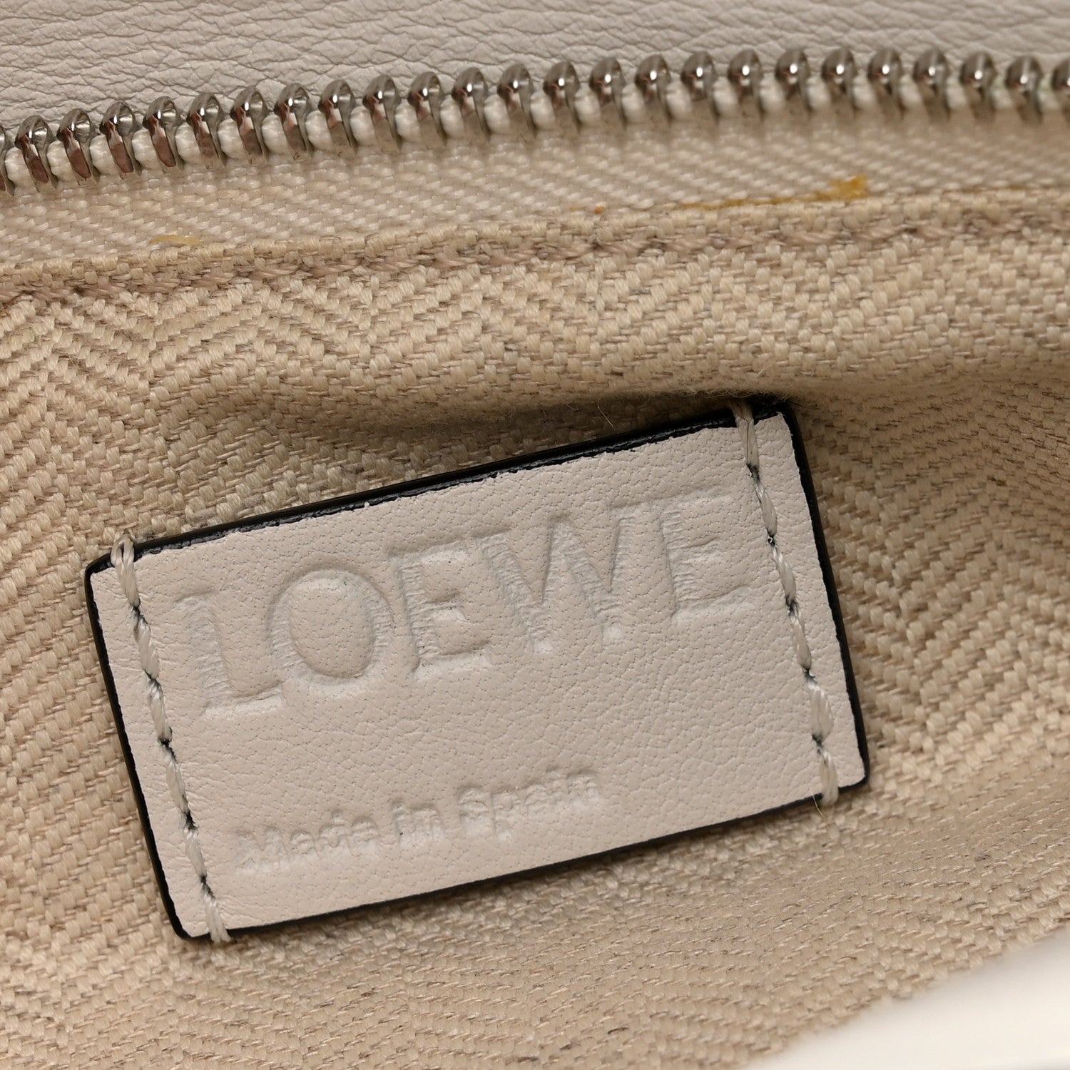 Loewe Calfskin Small Puzzle Bag White 6 of 13