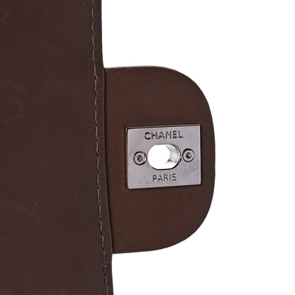 Chanel Lambskin Stitched Orient Express Wallet on Chain WOC Brown 6 of 13