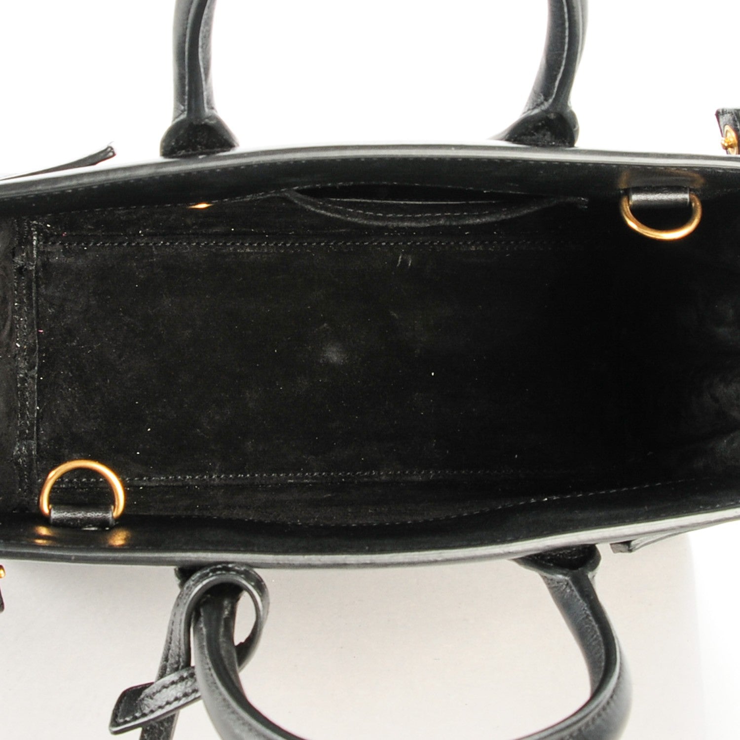 Saint Laurent Calfskin Nano Sac De Jour Black 5 of 6