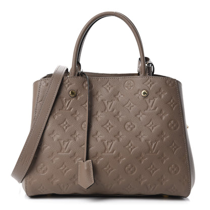 Louis Vuitton Empreinte Montaigne MM Taupe Glace 1 of 10