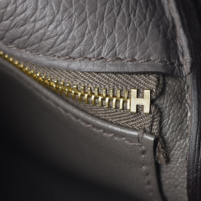 Hermes Togo Kelly Retourne 28 Etain 25 of 38