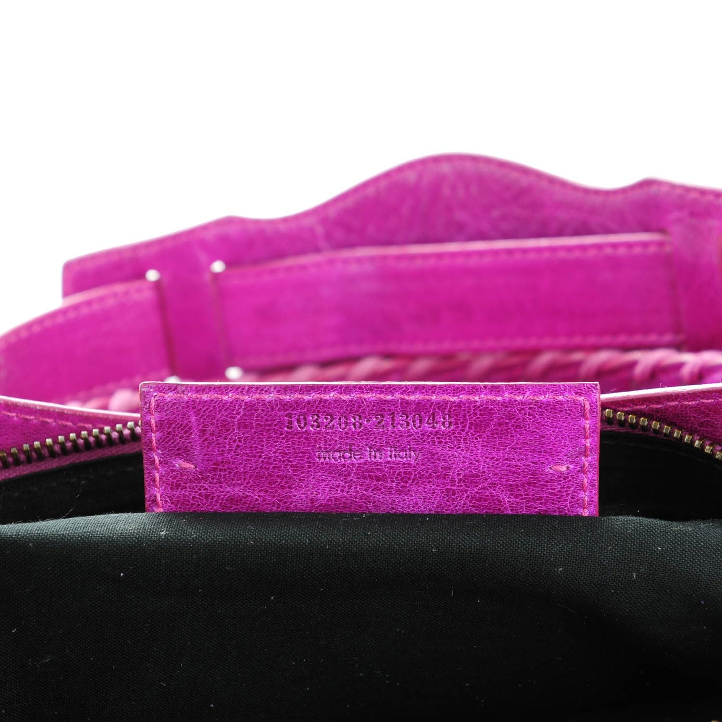 Chevre Classic Hardware First Magenta