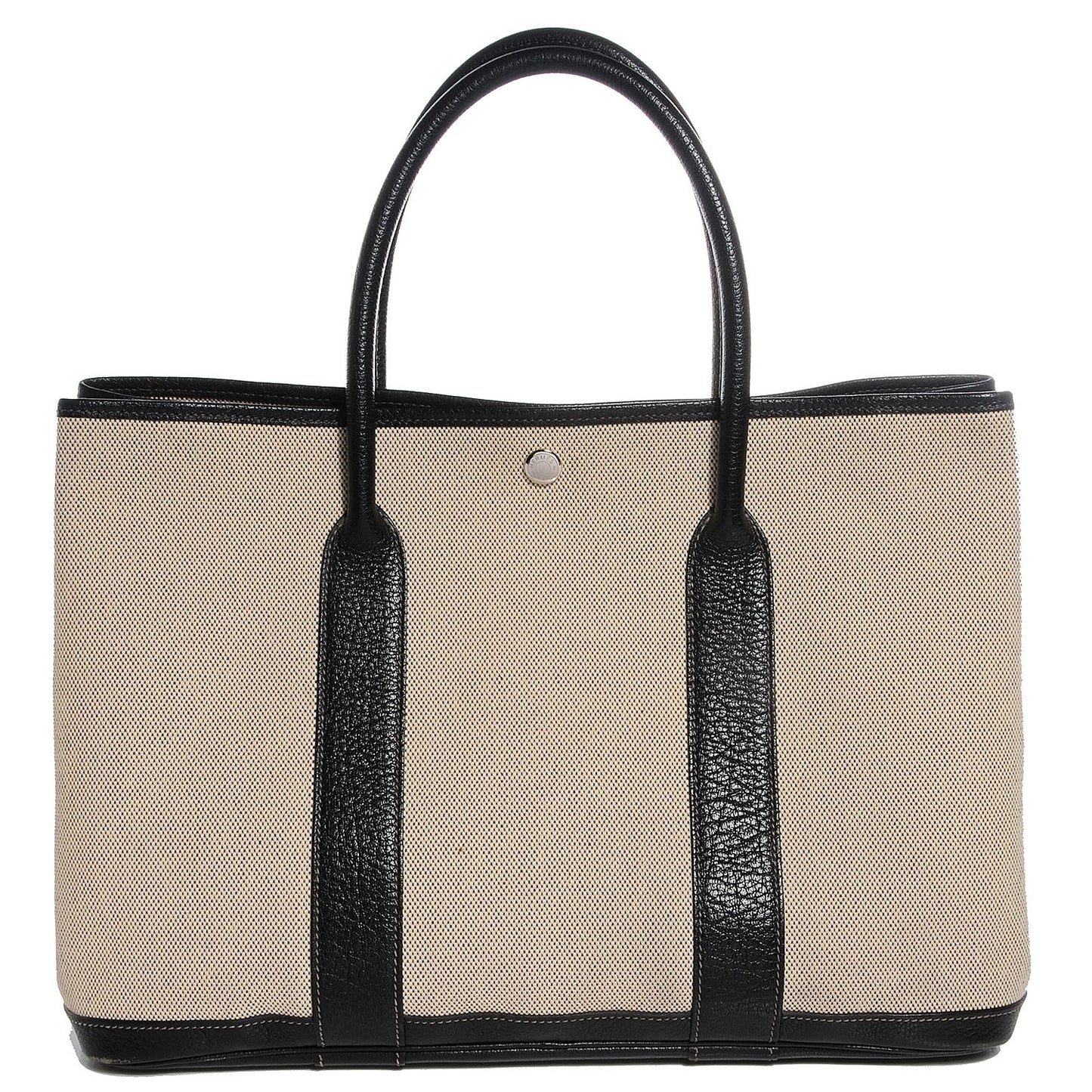 Toile Buffle Skipper Garden Party 36 MM Tote Black