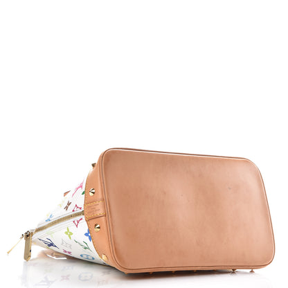 Louis Vuitton Monogram Multicolor Alma White 4 of 13