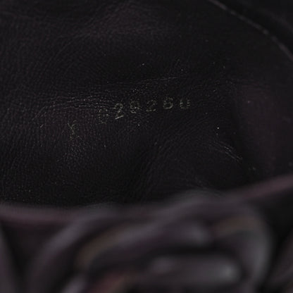 Chanel Calfskin Camellia Boots 40 Bordeaux 8 of 8