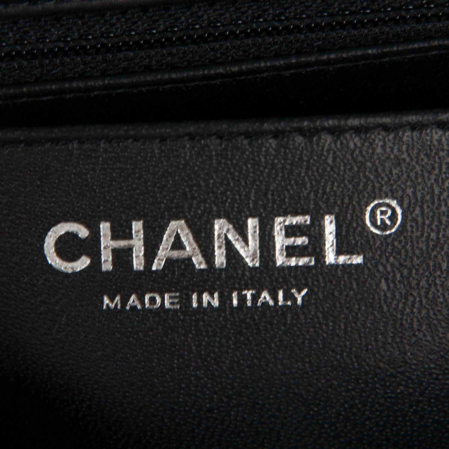 Chanel Crumpled Calfskin Quilted Mini Square Flap So Black 7 of 7