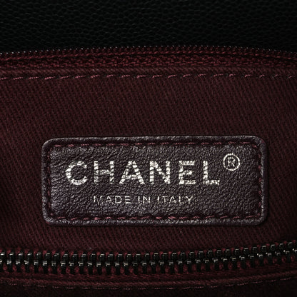 Chanel Caviar Quilted Medium Coco Handle Flap Black 6 of 10