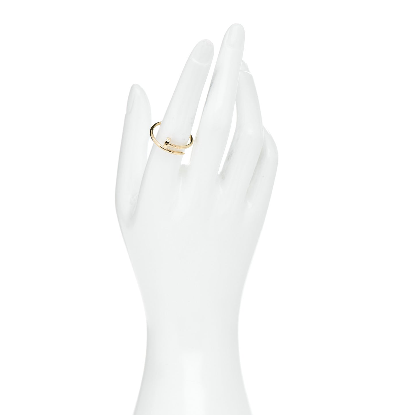 18K Yellow Gold Small Juste Un Clou Ring 57 8