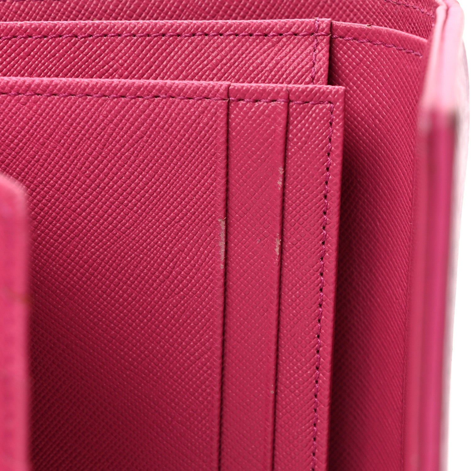MCM Visetos Rabbit Tri-Fold Wallet Pink 11 of 11