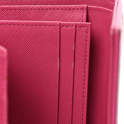 MCM Visetos Rabbit Tri-Fold Wallet Pink 11 of 11