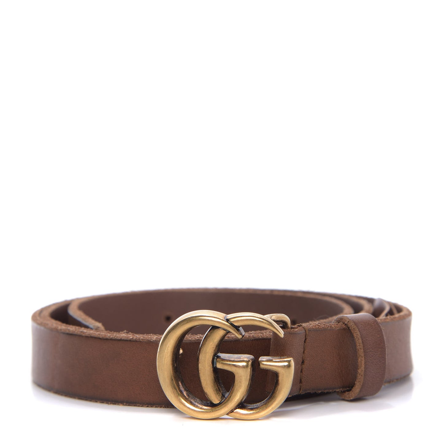 Faded Calfskin Double G 20mm Belt 85 34 Cuir