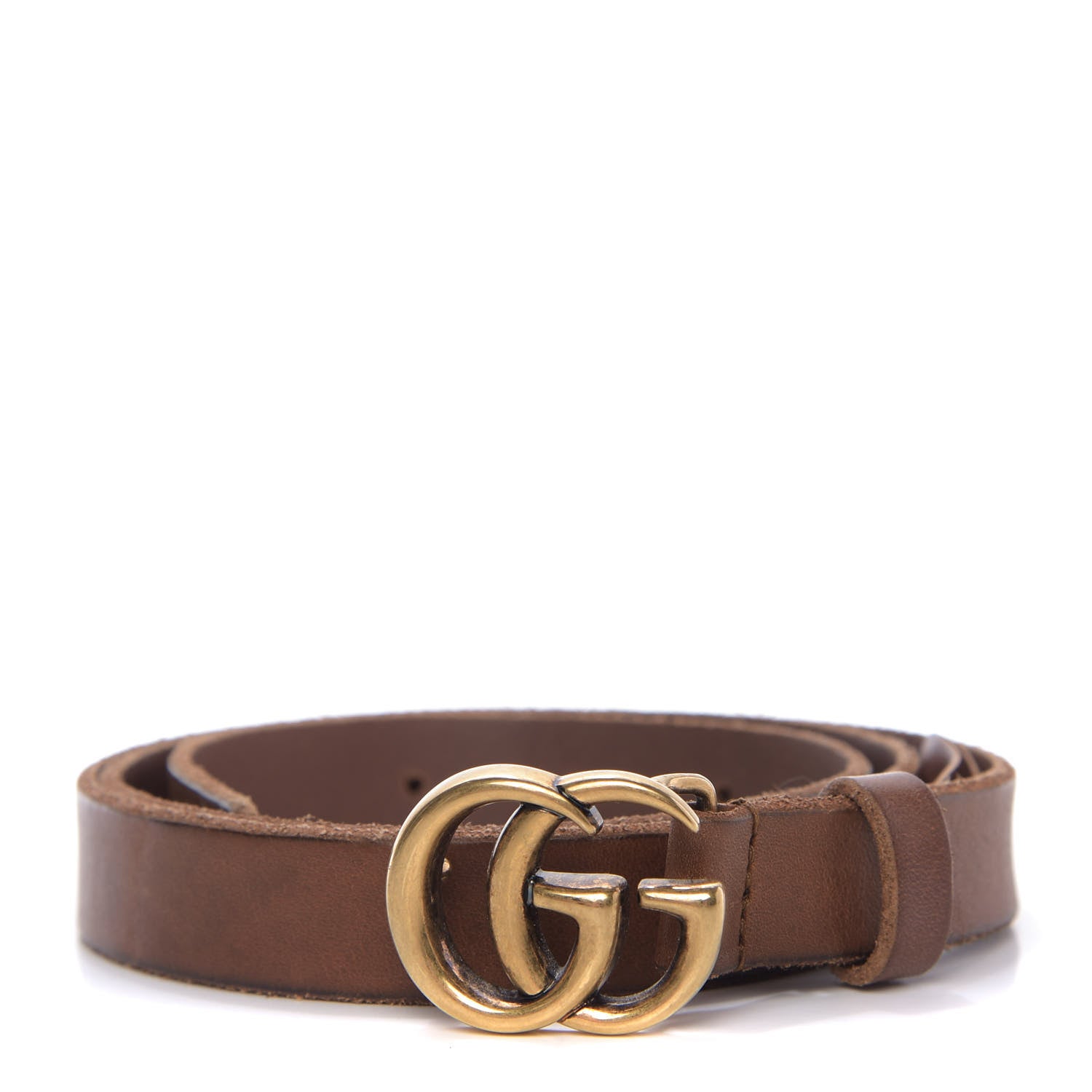 Gucci Faded Calfskin Double G 20mm Belt 85 34 Cuir 1 of 4