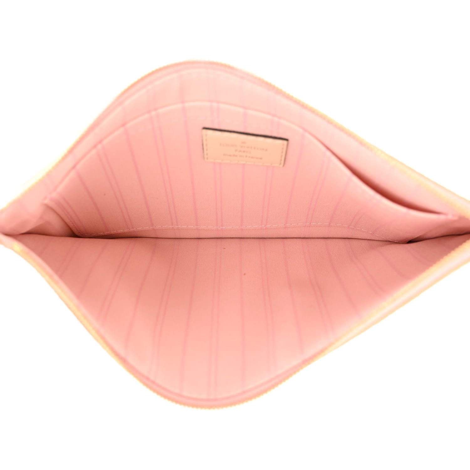 Louis Vuitton Damier Azur Braided Neverfull MM Pink 8 of 12