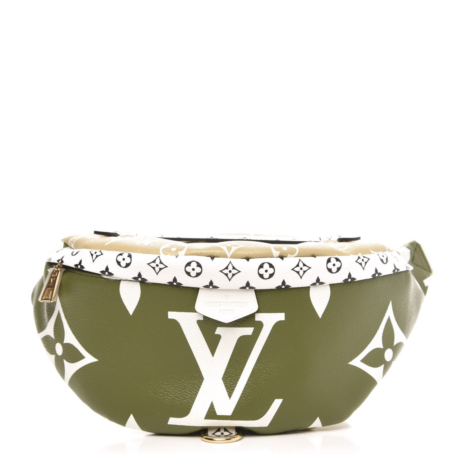 Louis Vuitton Monogram Giant Bumbag Kaki Beige 1 of 10