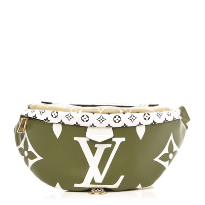 Louis Vuitton Monogram Giant Bumbag Kaki Beige 1 of 10