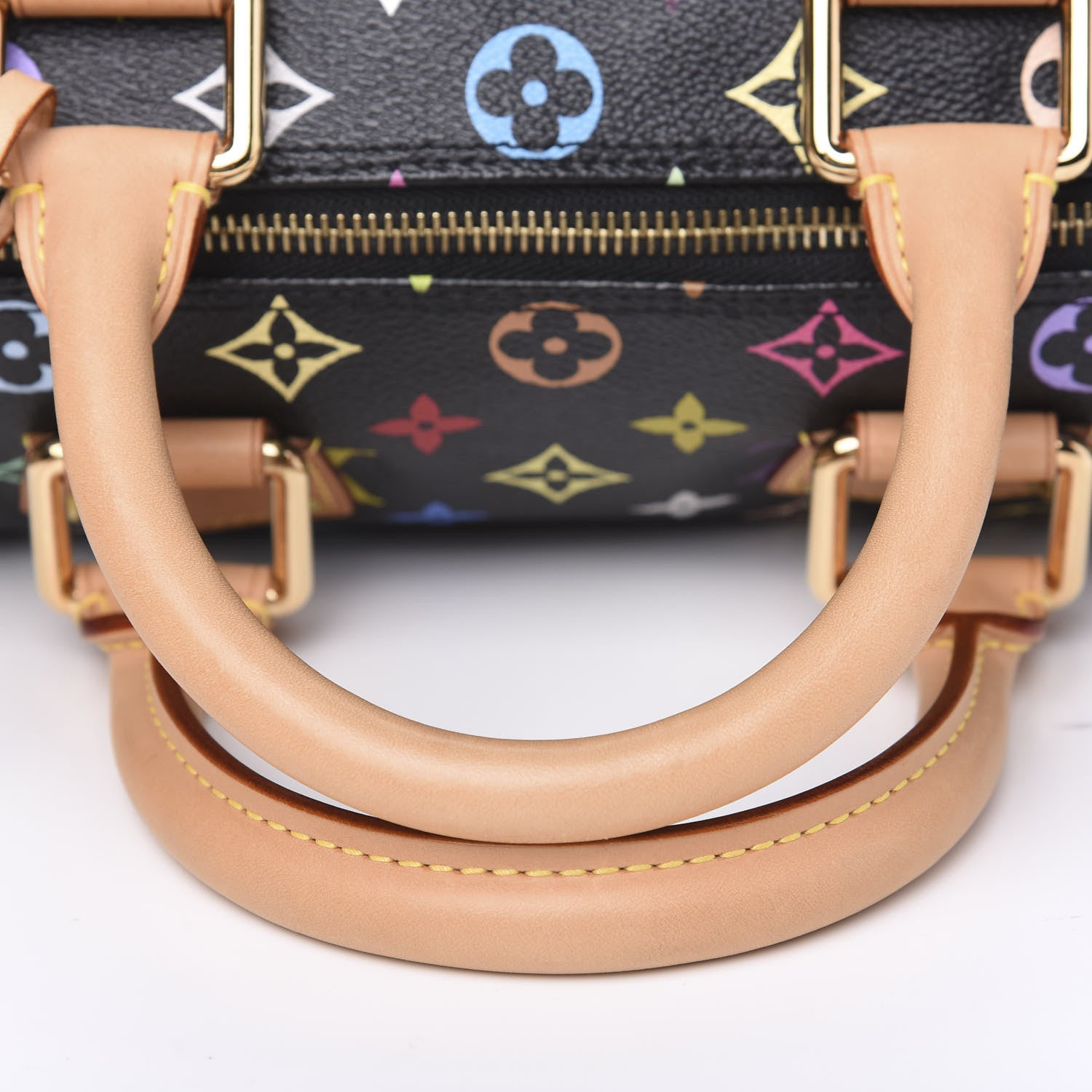 Louis Vuitton Monogram Multicolor Speedy 30 Black 5 of 8