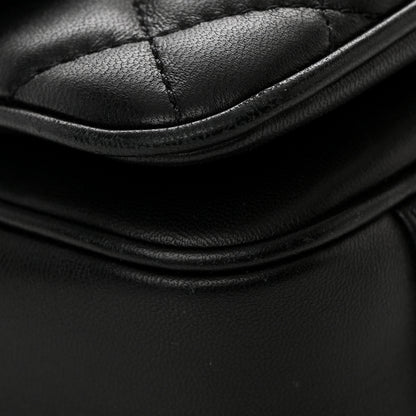 Chanel Lambskin Quilted Medium Lovely Day Flap Black 11 of 13