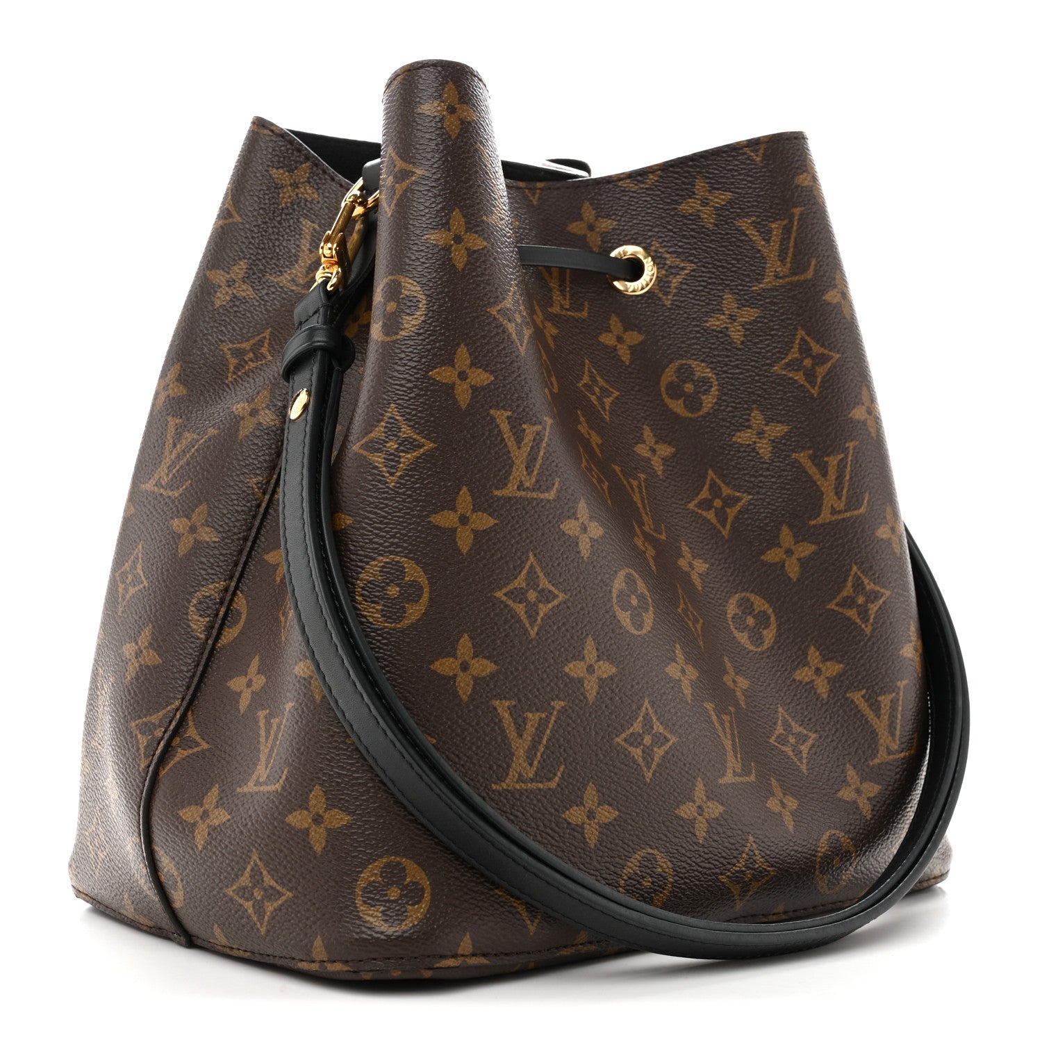 Louis Vuitton Monogram Neonoe MM Black 3 of 11