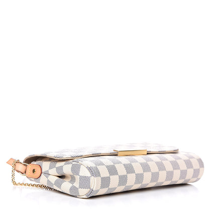 Louis Vuitton Damier Azur Favorite MM 4 of 10
