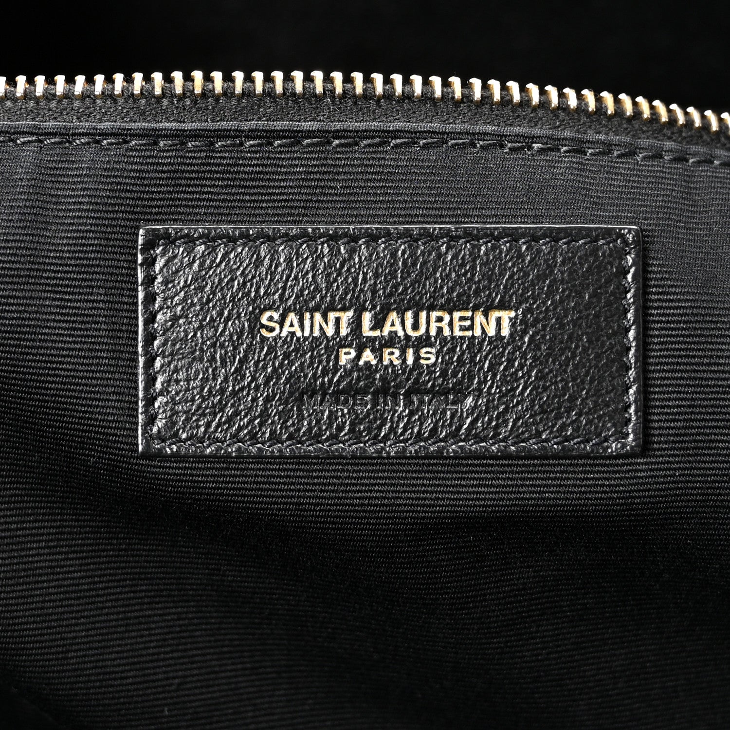 Saint Laurent Lambskin Quilted Maxi Icare Shopping Tote Black 6 of 9