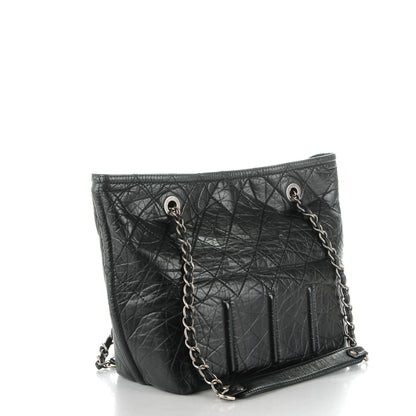 Chanel Calfskin Small Shopping In Moscow Tote Black 3 of 7