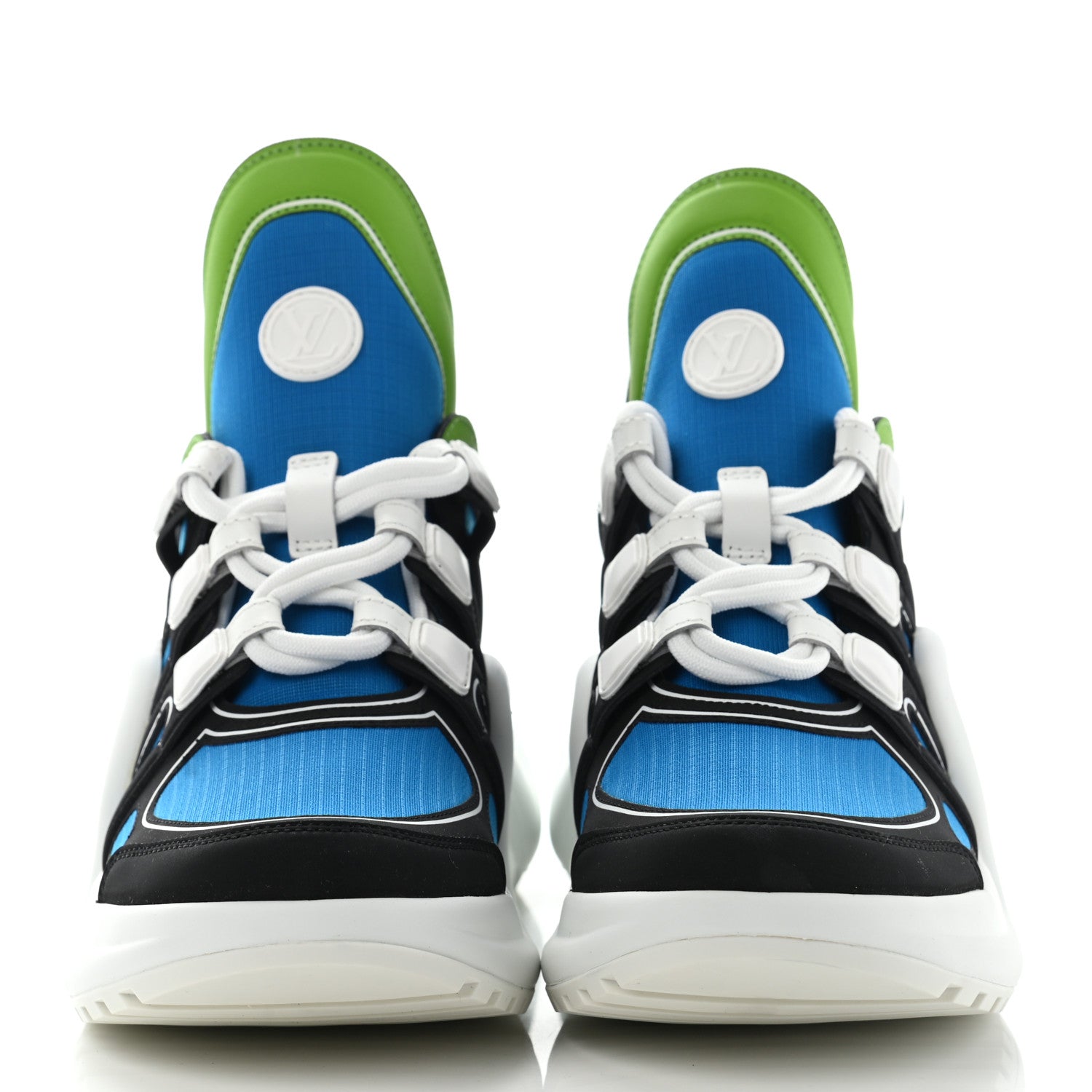 Louis Vuitton Calfskin Technical Nylon LV Archlight Sneakers 36.5 2 of 9