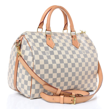 Louis Vuitton Damier Azur Speedy Bandouliere 30 3 of 19