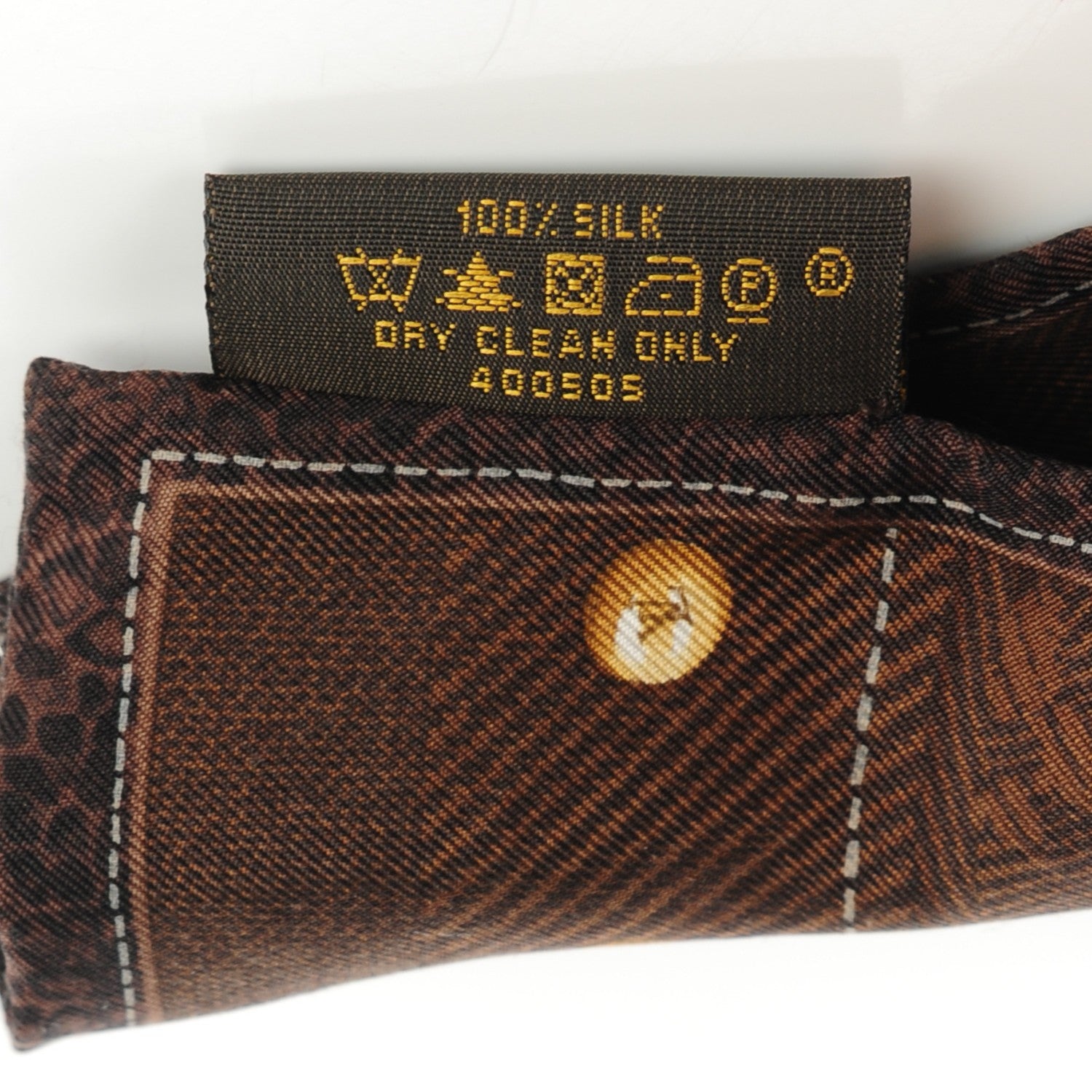 ルイヴィトン バンドゥ Louis Vuitton Silk Monogram New Denim Bandeau Ebene 124476