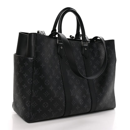 Louis Vuitton Monogram Eclipse Sac Plat 24H 3 of 9