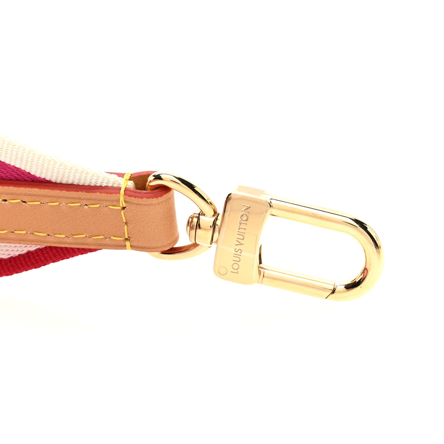 Louis Vuitton Jacquard Diane Shoulder Strap Fuchsia 3 of 3