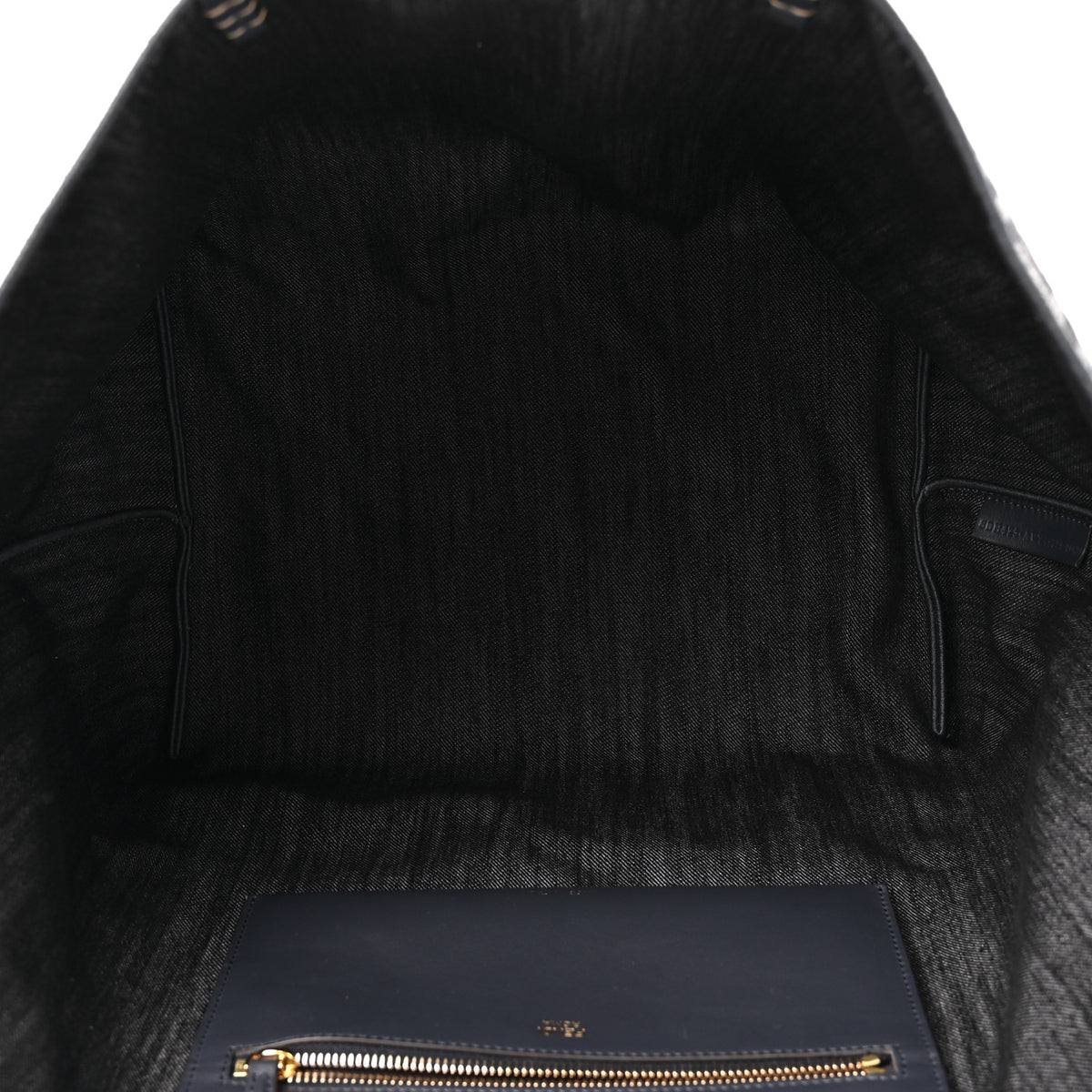 Fendi Chenille Vitello Santa Barbara FF Large Roll Reversible Shopping Tote Grigio Notte Flamingo 5 of 10