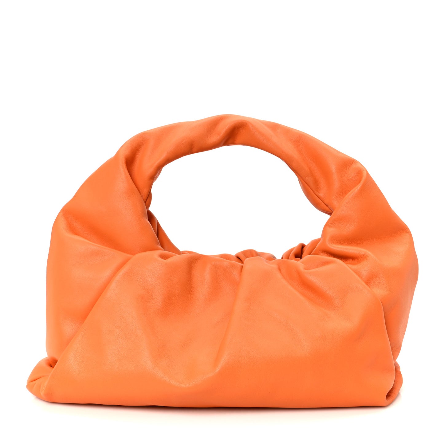 Smooth Butter Calfskin Small The Shoulder Pouch Light Orange