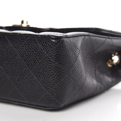 Chanel Caviar Quilted Mini Square Flap Black 6 of 11