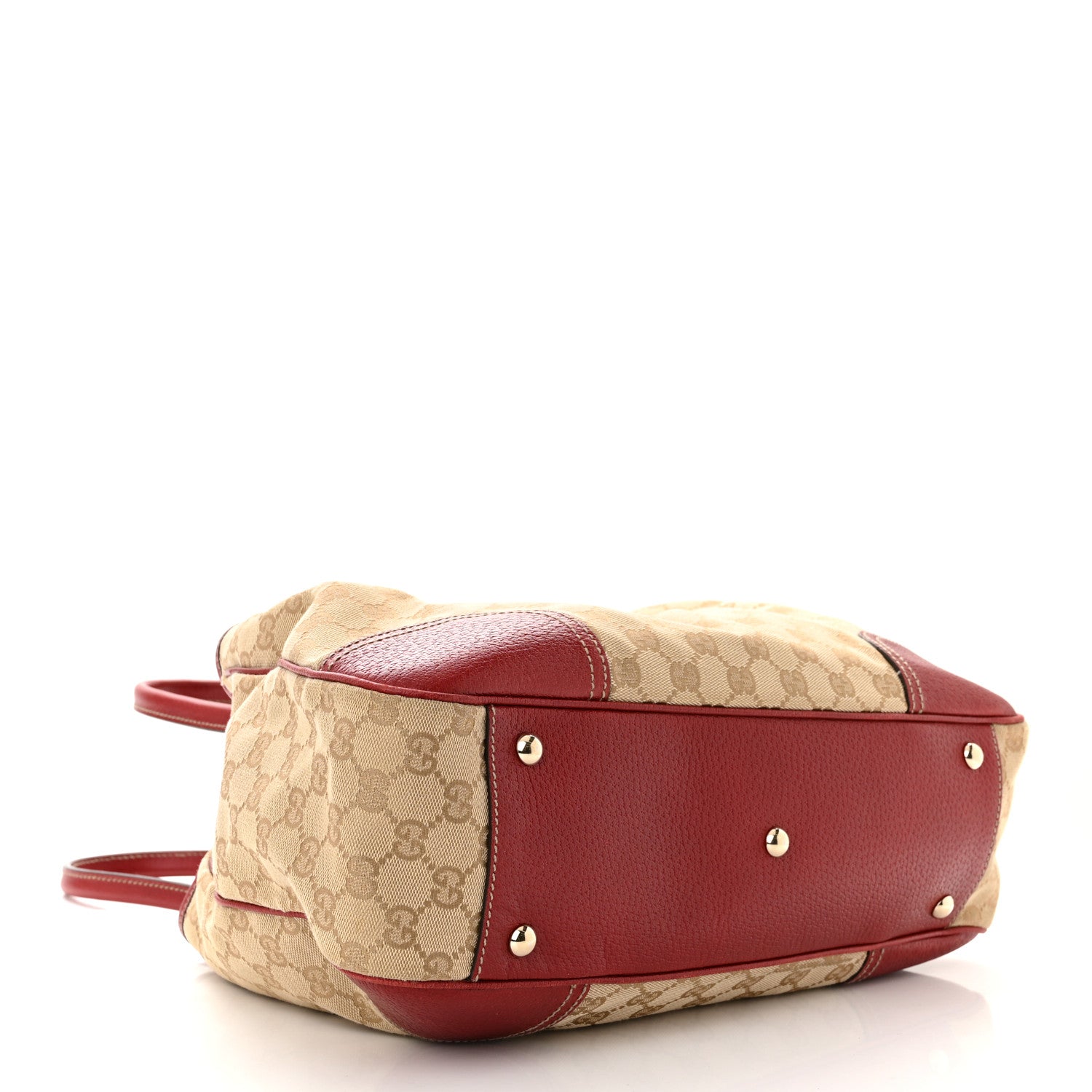 Gucci Monogram Medium Princy Tote Red 4 of 12