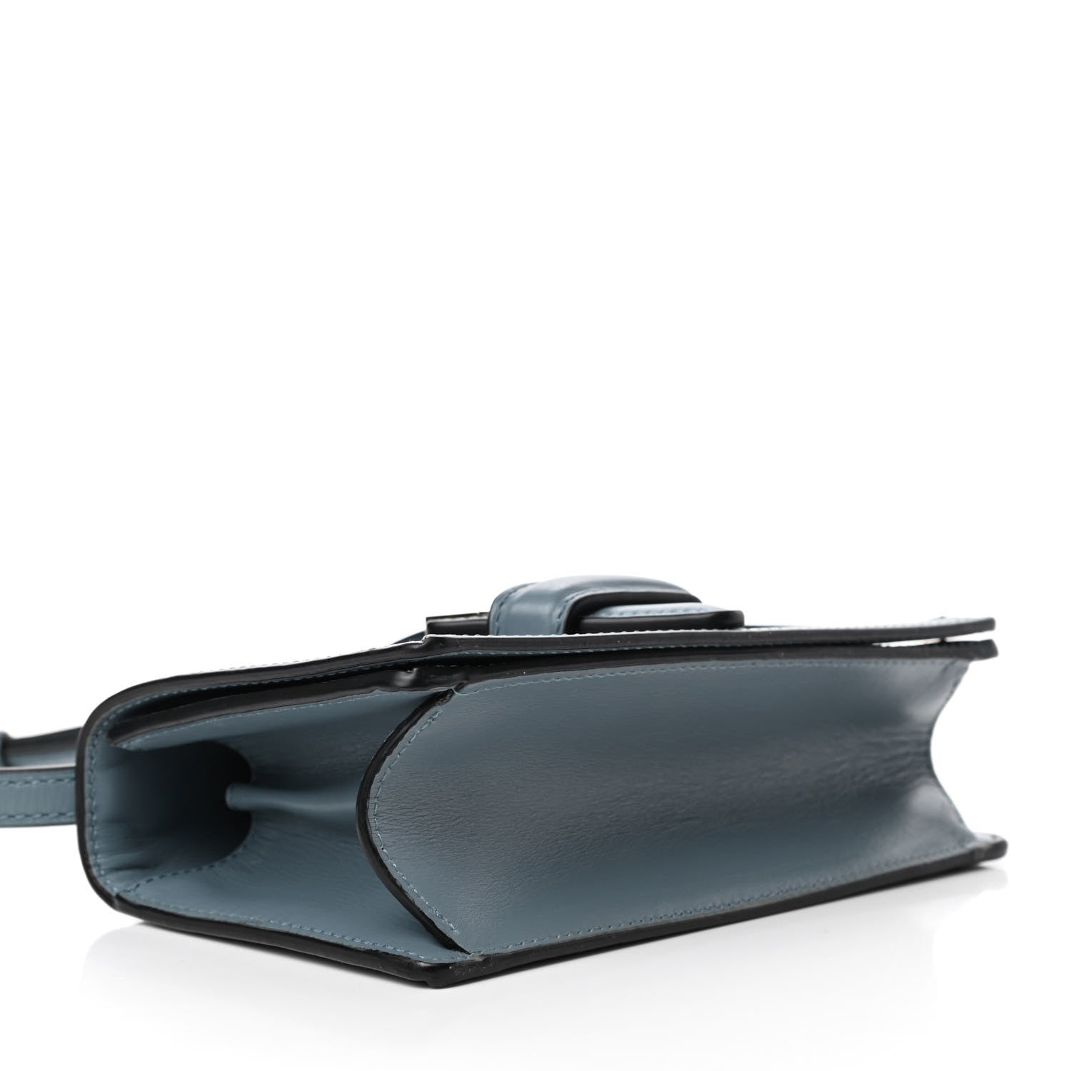 Loewe Calfskin Small Barcelona Shoulder Bag Stone Blue 3 of 4
