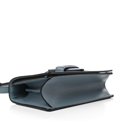 Loewe Calfskin Small Barcelona Shoulder Bag Stone Blue 3 of 4
