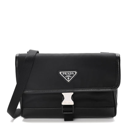 Prada Re-Nylon Saffiano Smartphone Case Crossbody Black 1 of 12
