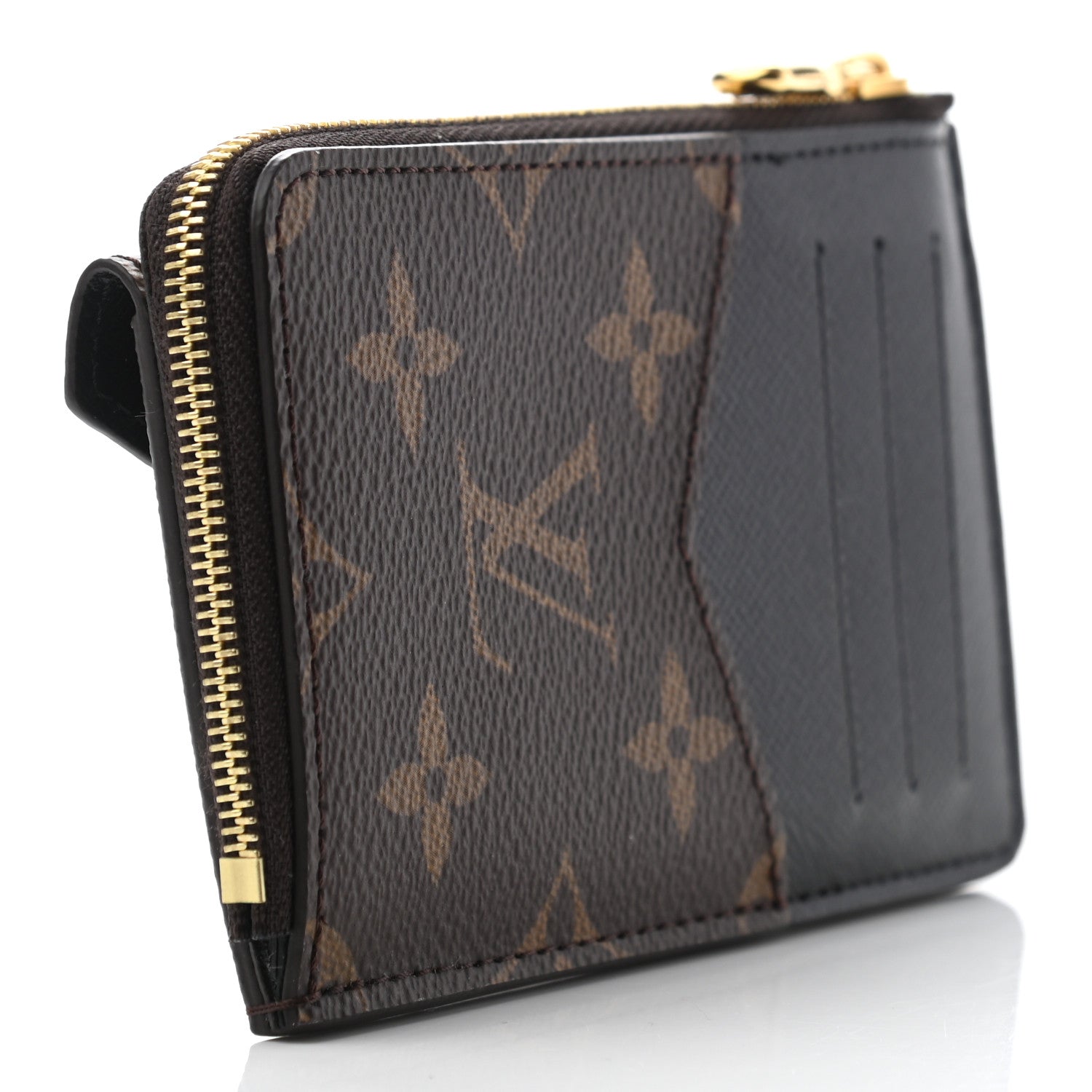 Louis Vuitton Monogram Recto Verso Card Holder Black 3 of 7