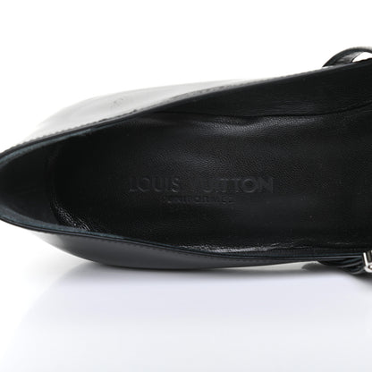 Louis Vuitton Patent Uniformes Silhouette 40mm Pumps 36 Black 7 of 9