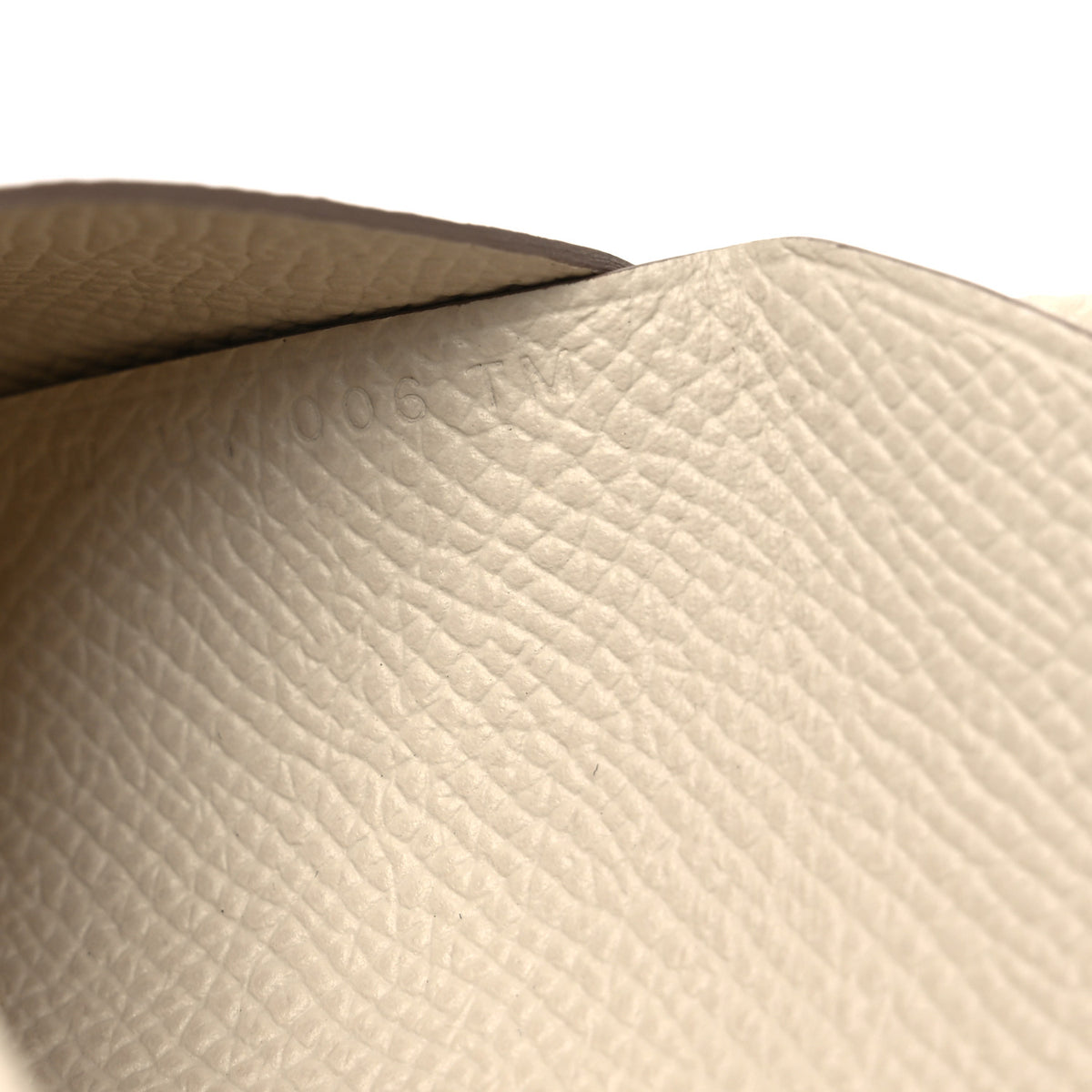 Epsom Calvi Duo Card Case Craie