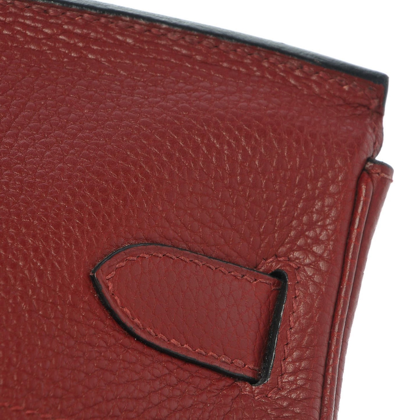 Taurillon Clemence JPG Birkin 42 Rouge H