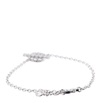 Hermes 18K White Gold Diamond Finesse Bracelet SH 3 of 5