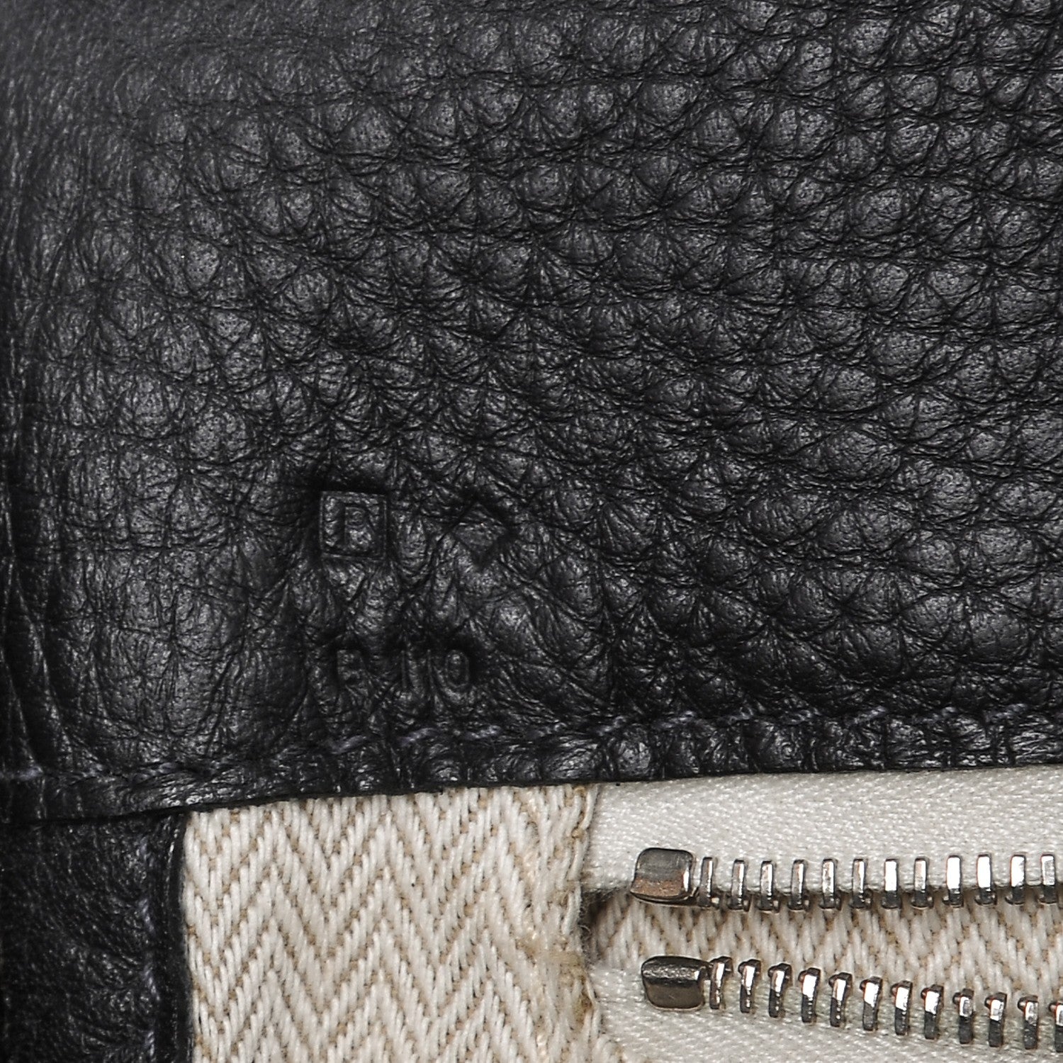 Hermes Taurillon Clemence Alfred 35 Black 7 of 9